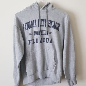 Panama beach grey Vintage sweatshirt